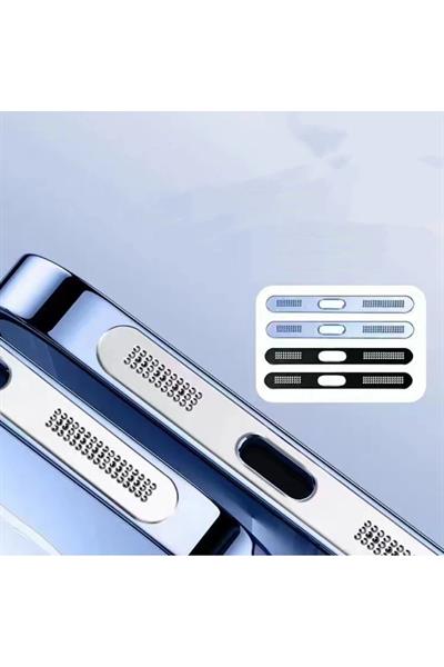 5adet Iphone 12/13/14/15/16 Series Hoparlör Için Toz Önleyici Sticker-hoparlör Koruyucu Aluminium