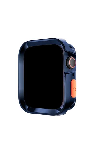 Apple için 2024 yeni tampon yumuşak silikon kılıf izle iwatch49 mm