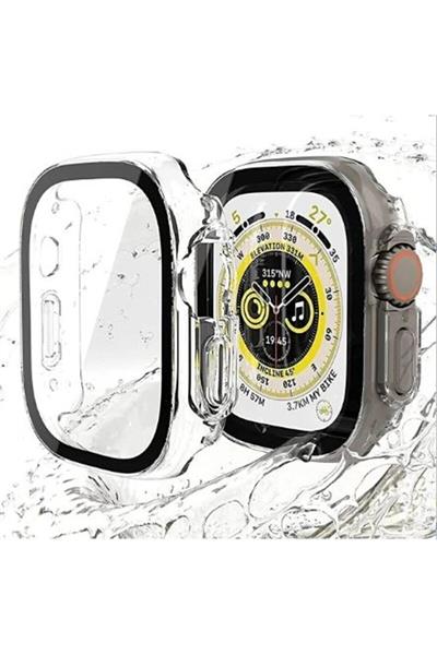 Apple vatchUyumlu Watch Ultra 1 - 2-3 seri 49mm Kılıf Kasa Ve Ekran Koruyucu 360 Koruma