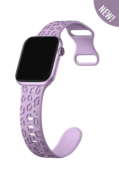 Apple Watch 10-11 46mm-watch2/3/4/5/6/se/7/8/9(42-44-45-49)mm Kordon Leoline Desenli Yumuşak Silikon