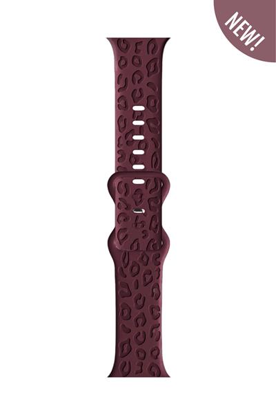 Apple Watch 10-11 46mm-watch2/3/4/5/6/se/7/8/9(42-44-45-49)mm Kordon Leoline Desenli Yumuşak Silikon