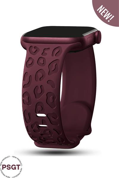 Apple Watch 10-11 46mm-watch2/3/4/5/6/se/7/8/9(42-44-45-49)mm Kordon Leoline Desenli Yumuşak Silikon
