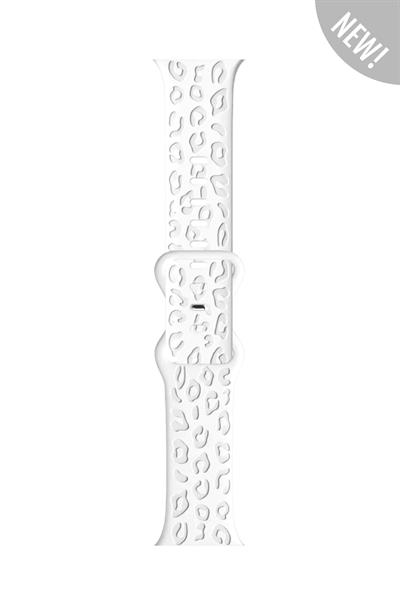 Apple Watch 10-11 46mm-watch2/3/4/5/6/se/7/8/9(42-44-45-49)mm Kordon Leoline Desenli Yumuşak Silikon