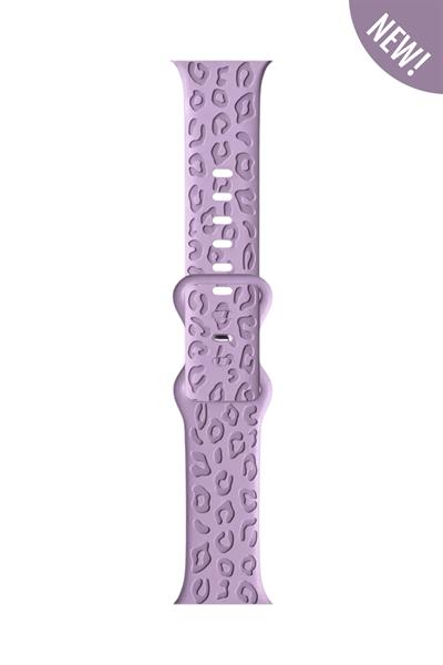 Apple Watch 10-11 46mm-watch2/3/4/5/6/se/7/8/9(42-44-45-49)mm Kordon Leoline Desenli Yumuşak Silikon