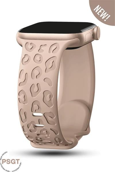 Apple Watch 10-11 46mm-watch2/3/4/5/6/se/7/8/9(42-44-45-49)mm Kordon Leoline Desenli Yumuşak Silikon