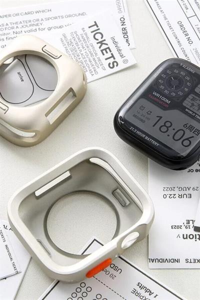 Apple Watch 2024 Kasa Koruyucu Kılıf, Yeni Tampon Yumuşak Apple Watch Series 10 11 46mm Uyumlu Tpu