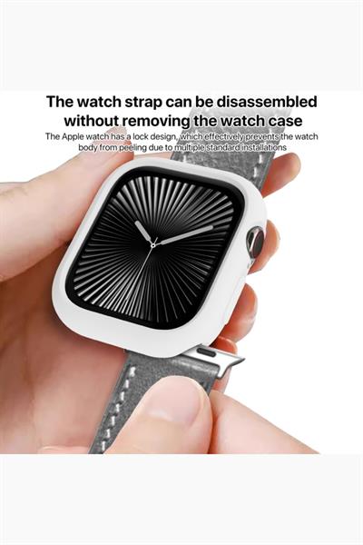 Apple Watch 2024 Kasa Koruyucu Kılıf, Yeni Tampon Yumuşak Apple Watch Series 10 11 46mm Uyumlu Tpu