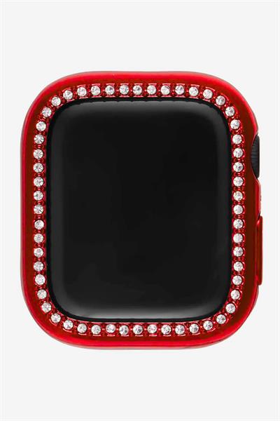 Apple Watch 49mm Uyumlu Kasa Koruyucu (Ekranı YOK) Zarif Elmas Işıltılı Parlak Taşlı Koruma