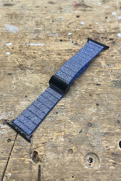 Apple Watch 2/3/4/5/se/6/7/8/9/10/11 Uyumlu deri Kordon