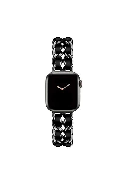 Apple Watch 2/3/4/5/se/6/7/8/9/10/11 Uyumlu deri Kordon
