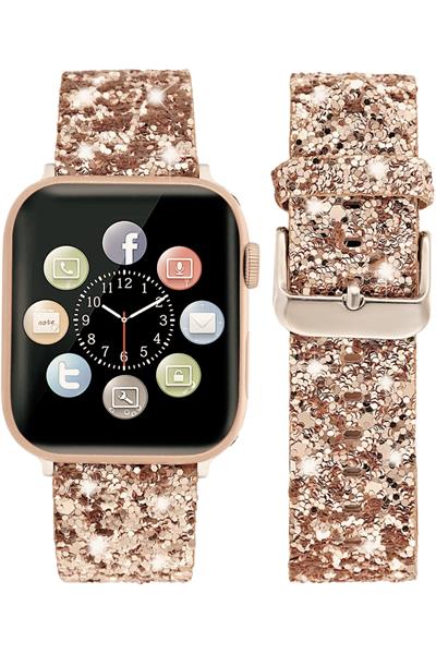 Apple Watch seri 10-11 46 mm 9/8 7 49 45mm 44mm 42mm Ultra 2 49mm Uyumlu deri Kordon