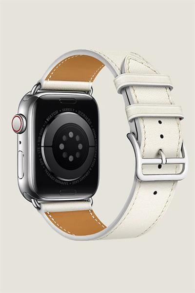Apple Watch seri 10-11 46 mm 9/8 7 49 45mm 44mm 42mm Ultra 2 49mm Uyumlu deri Kordon