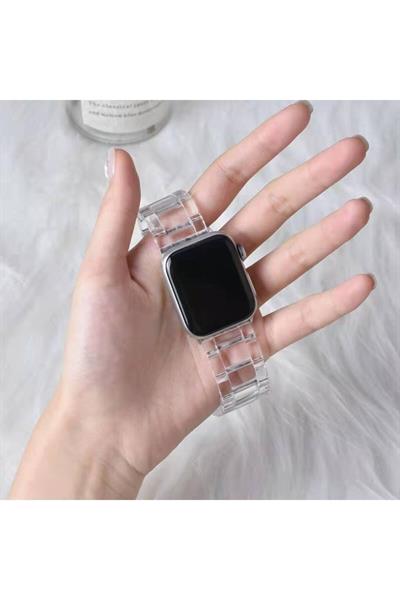 Apple Xiaomi Watch Seri 2/3/4/se/6/7/8/9/10/11 Uyumlu Paslanmaz Çelik Reçine Kordon