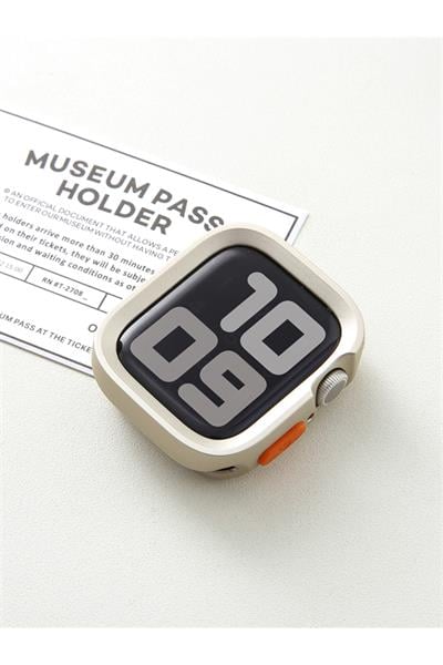 Apple Watch Uyumlu 5 6 7 8 9 44/45mm Kılıf Kasa Ve Ekran Koruyucu 360 Tam Koruma Kapak
