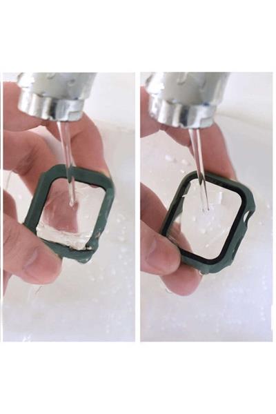 Apple Watch Uyumlu 5 6 7 8 9 45mm Kılıf Kasa Ve Ekran Koruyucu 360 Tam Koruma Kapak