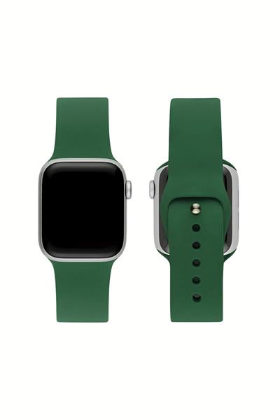 Apple Watch Uyumlu Seri: 1/2/3/4/5/6/se/7/8/9/10/11 Silikon Kordon A++