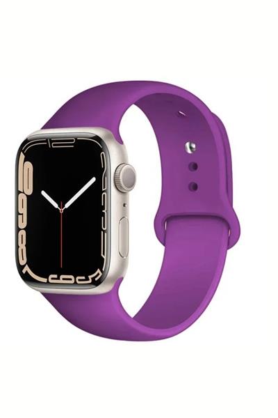 Apple Watch Uyumlu Seri: 1/2/3/4/5/6/se/7/8/9/10/11 Silikon Kordon A++