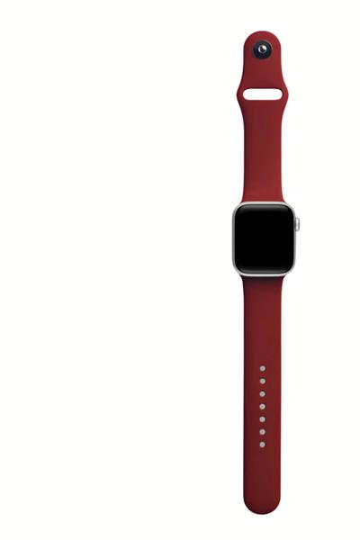 Apple Watch Uyumlu Seri: 1/2/3/4/5/6/se/7/8/9/10/11 Silikon Kordon A++