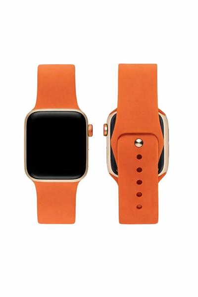 Apple Watch Uyumlu Seri: 1/2/3/4/5/6/se/7/8/9/10/11 Silikon Kordon A++