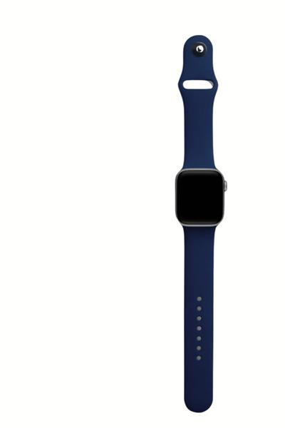 Apple Watch Uyumlu Seri: 1/2/3/4/5/6/se/7/8/9/10/11 Silikon Kordon A++