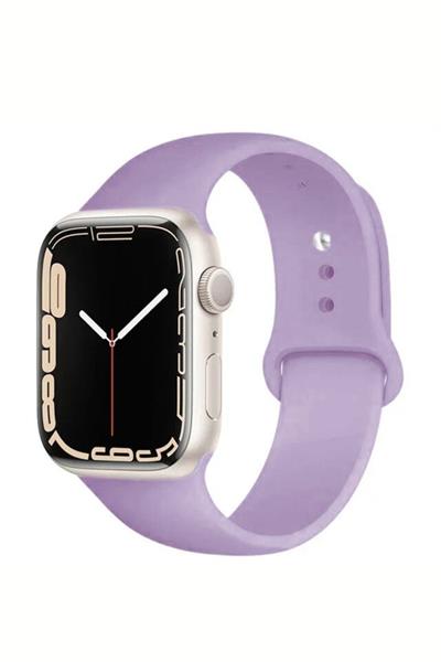 Apple Watch Uyumlu Seri: 1/2/3/4/5/6/se/7/8/9/10/11 Silikon Kordon A++