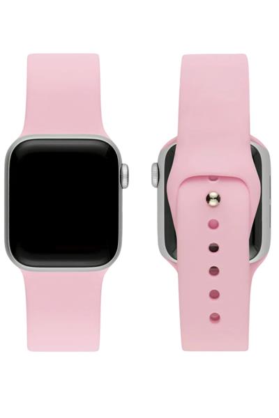 Apple Watch Uyumlu Seri: 1/2/3/4/5/6/se/7/8/9/10/11 Silikon Kordon A++