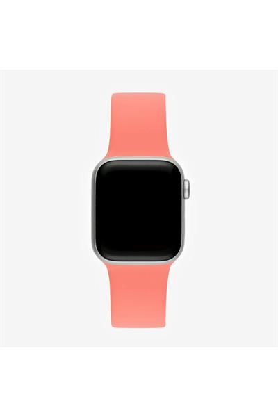 Apple Watch Uyumlu Seri: 1/2/3/4/5/6/se/7/8/9/10/11 Silikon Kordon A++
