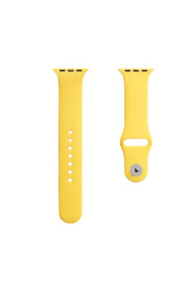 Apple Watch Uyumlu Seri: 1/2/3/4/5/6/se/7/8/9/10/11 Silikon Kordon A++