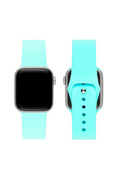 Apple Watch Uyumlu Seri: 1/2/3/4/5/6/se/7/8/9/10/11 Silikon Kordon A++