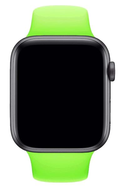 Apple Watch Uyumlu Seri: 1/2/3/4/5/6/se/7/8/9/10/11 Silikon Kordon A++