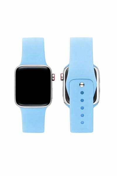 Apple Watch Uyumlu Seri: 1/2/3/4/5/6/se/7/8/9/10/11 Silikon Kordon A++