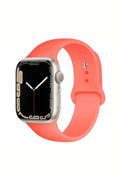 Apple Watch Uyumlu Seri: 1/2/3/4/5/6/se/7/8/9/10/11 Silikon Kordon A++