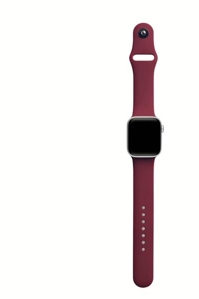 Apple Watch Uyumlu Seri: 1/2/3/4/5/6/se/7/8/9/10/11 Silikon Kordon A++