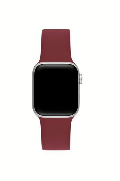 Apple Watch Uyumlu Seri: 1/2/3/4/5/6/se/7/8/9/10/11 Silikon Kordon A++