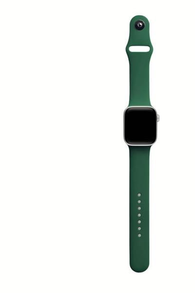 Apple Watch Uyumlu Seri: 1/2/3/4/5/6/se/7/8/9/10/11 Silikon Kordon A++