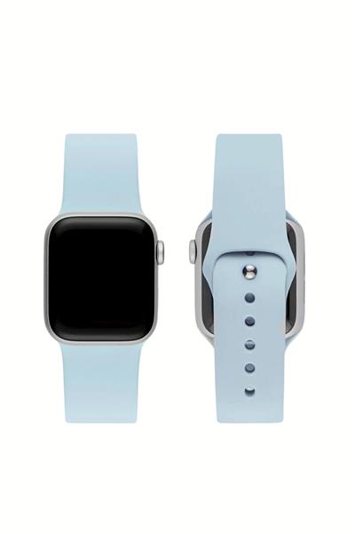 Apple Watch Uyumlu Seri: 1/2/3/4/5/6/se/7/8/9/10/11 Silikon Kordon A++
