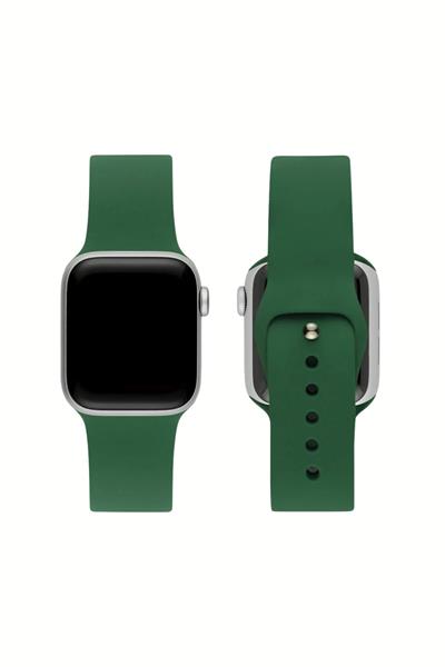 Apple Watch Uyumlu Seri: 1/2/3/4/5/6/se/7/8/9/10/11 Silikon Kordon A++