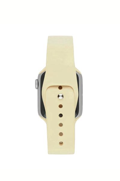 Apple Watch Uyumlu Seri: 1/2/3/4/5/6/se/7/8/9/10/11 Silikon Kordon A++