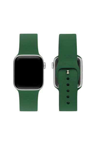 Apple Watch Uyumlu Seri: 1/2/3/4/5/6/se/7/8/9/10/11 Silikon Kordon A++