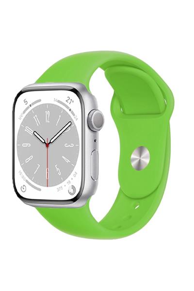 Apple Watch Uyumlu Seri: 1/2/3/4/5/6/se/7/8/9/10/11 Silikon Kordon A++