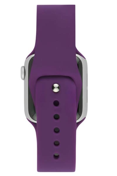 Apple Watch Uyumlu Seri: 1/2/3/4/5/6/se/7/8/9/10/11 Silikon Kordon A++