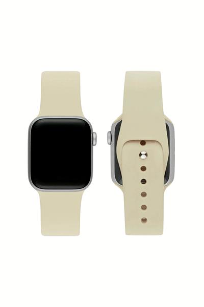 Apple Watch Uyumlu Seri: 1/2/3/4/5/6/se/7/8/9/10/11 Silikon Kordon A++