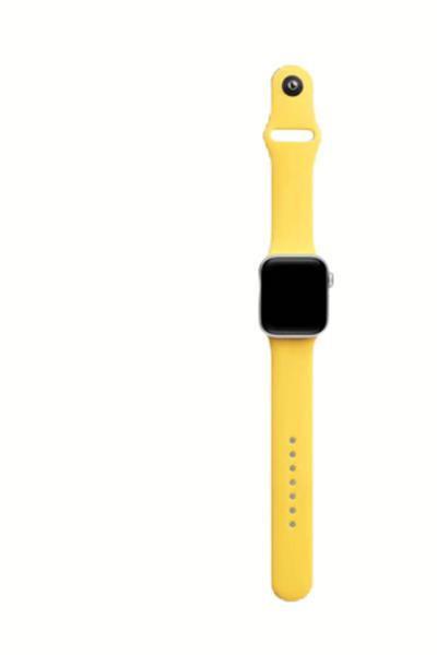 Apple Watch Uyumlu Seri: 1/2/3/4/5/6/se/7/8/9/10/11 Silikon Kordon A++