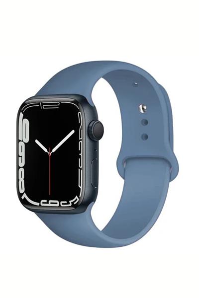 Apple Watch Uyumlu Seri: 1/2/3/4/5/6/se/7/8/9/10/11 Silikon Kordon A++