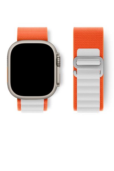 Apple Watch Uyumlu Seri 1/2/3/4/5/6/se/7/8/9/10/11 Ultra/Ultra2 Kordon Alpin