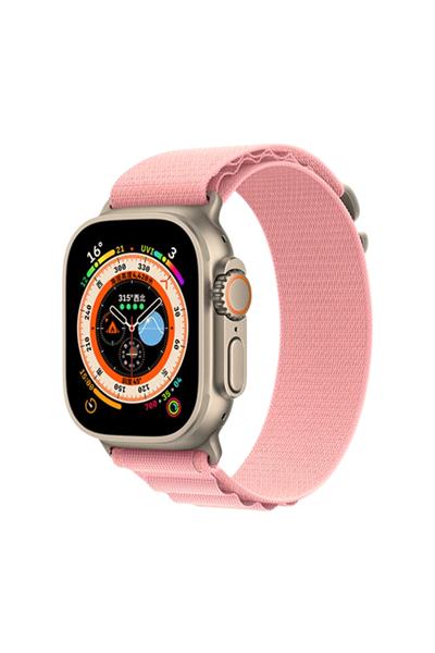 Apple Watch Uyumlu Seri 1/2/3/4/5/6/se/7/8/9 Ultra/ultra2 42-44-45-49mm - S10(46MM) Kordon Alpin