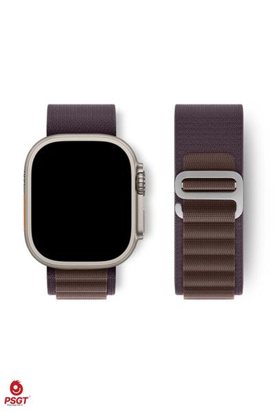 Apple Watch Uyumlu Seri 1/2/3/4/5/6/se/7/8/9 Ultra/ultra2 42-44-45-49mm - S10(46MM) Kordon Alpin