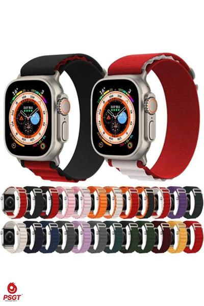 Apple Watch Uyumlu Seri 1/2/3/4/5/6/se/7/8/9/10/11 Ultra/Ultra2 Kordon Alpin
