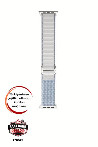 Apple Watch Uyumlu Seri 1/2/3/4/5/6/se/7/8/9 Ultra/ultra2 42-44-45-49mm - S10(46MM) Kordon Alpin