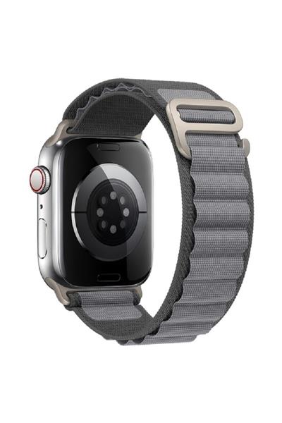 Apple Watch Uyumlu Seri 1/2/3/4/5/6/se/7/8/9/10/11 Ultra/Ultra2 Kordon Alpin